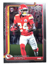 BRADSHARD SMITH Kansas City Chiefs 2025 Topps Chrome Football Card #311