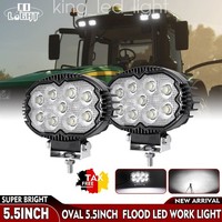 2X Arbeitsscheinwerfer 12V 120W LED 5.700 K 6.000 Lm Hella Universell Einsetzbar