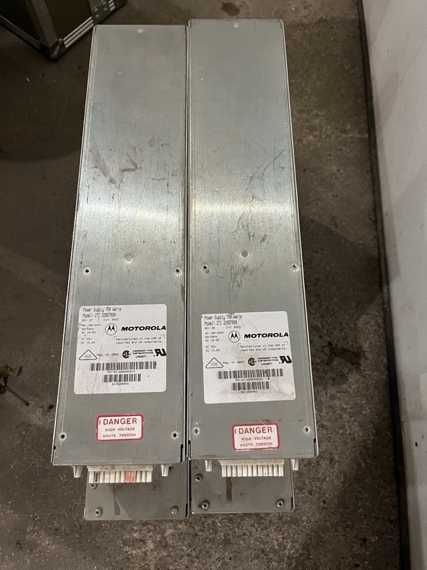 Motorola 21C2252822 750W 48V 15A Switch-Mode Power Supply Lot of 2