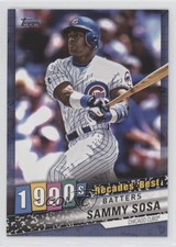 2020 Topps Decades Best Batters Blue Sammy Sosa #DB-53 2qw
