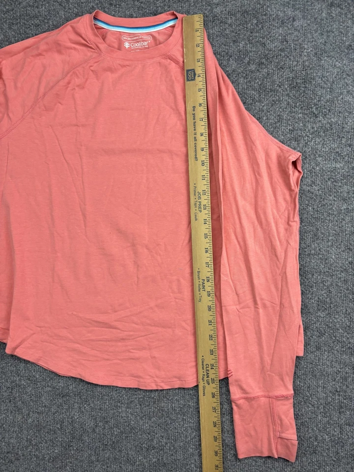 Camisa Coolibar Mujer XL Coral LumaLeo Manga Larga UPF 50 Camiseta Protección Solar Foto 4 de 4