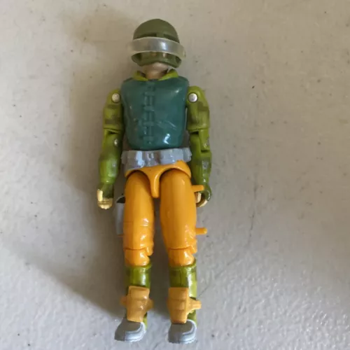 1990 Gi Joe Cobra 3.75" Captain Grid-Iron  Figure Combat Specialist  loose minty
