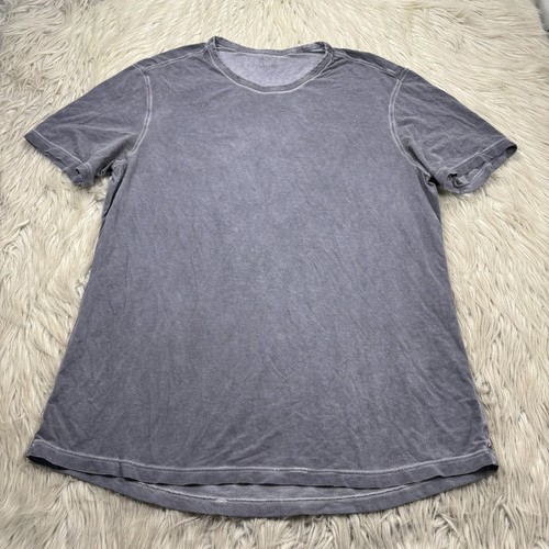 Lululemon Men's L XL Washed Gray Short Sleeve Every Day Tee
