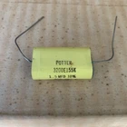 10pcs  Mylar Capacitor potter 3200E155K 1.5mfd 10% 400vdc new old stock parts