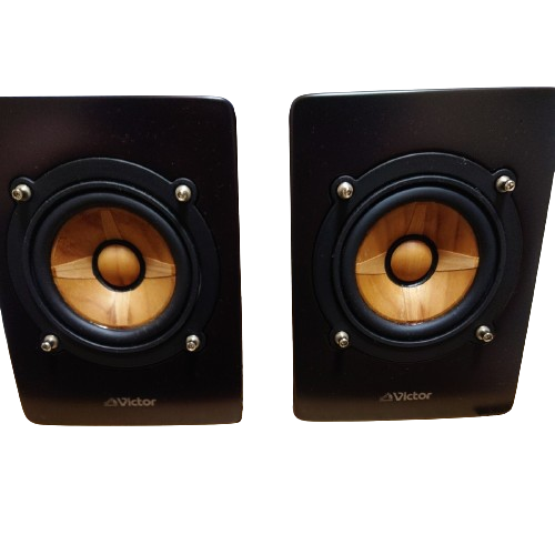JVC Victor EX-HR99 Wood Cone Compact Component System Very JVC Victor EX-HR99 Wood Cone Compact Component System Very