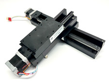 Kollmorgan Neat Dual X-y Axis Linear Actuators W/ Vexta C5858-9012 Stepper Motor