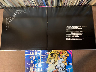 METALLICA A Year And A Half In The Life of JAPAN Laser Disc 3-LD
