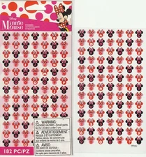 Disney Licensed EK Success MINNIE HEADS ALPHABET stickers 95323 Fast FREE Ship!