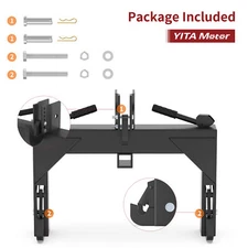 3 Point Quick Hitch Adapter Attach For Category 1 Category 1 Tractor 3000 LBS