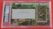 PSA/DNA JAP BARBEAU AUTOGRAPH & T206 CARD RARE L@@K !!!