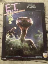 VINTAGE MOVIE PUZZLE  E.T. THE EXTRA-TERRESTRIAL 15-PIECE PUZZLE SEALED 1982