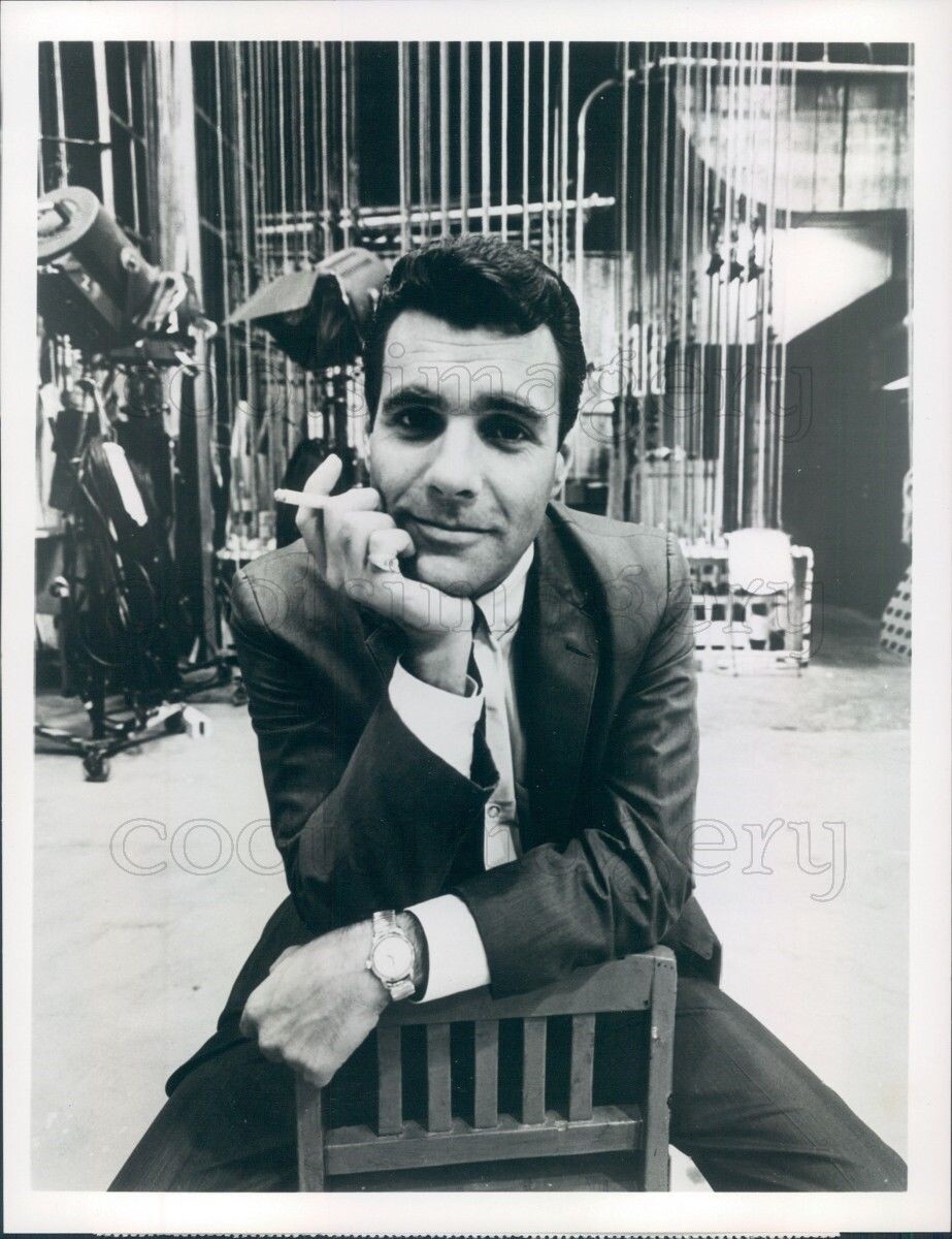 1964 Press Photo of 1960s TV Host Les Crane