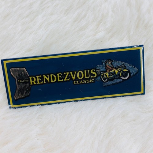 2016 Harley Davidson Motorcycle Rendezvous Classic Souvenir Enamel Vest Pin