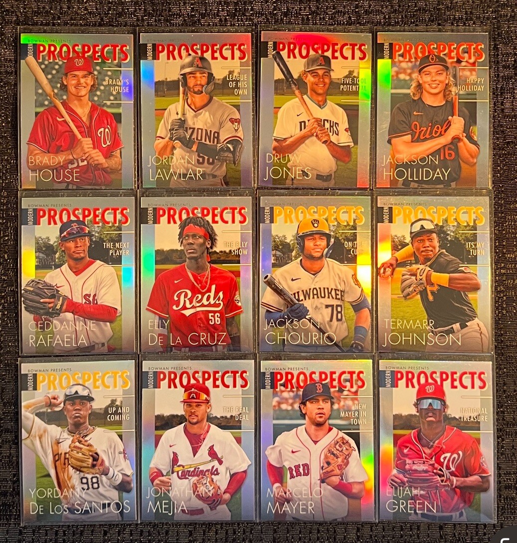 2023 Bowman Chrome Baseball Modern Prospects Complete Your Set You Pick MLB Card
