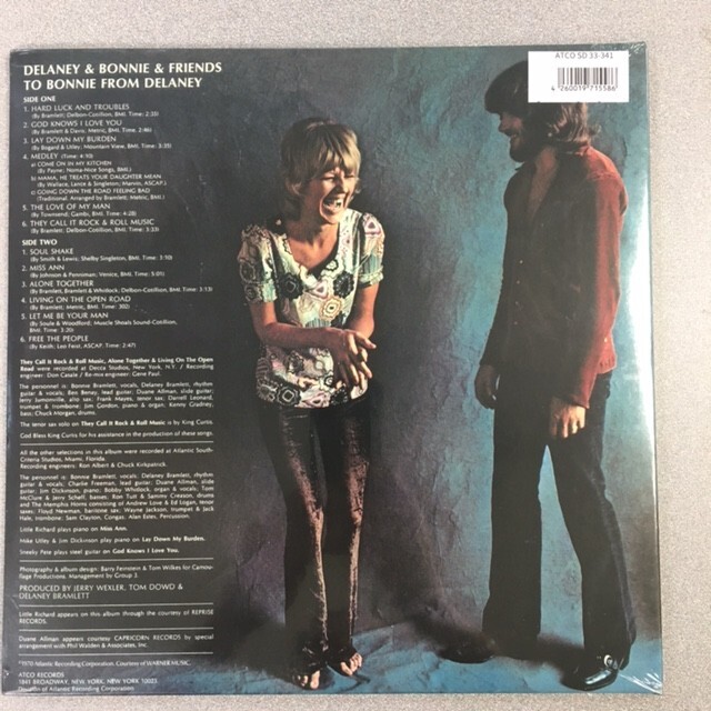 To Bonnie from Delaney by Delaney & Bonnie & Friends (Record, 2018) for ...