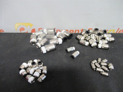Legris 3/8 1/2 8.5/16 1/4 4.5/32 Male Stud Coupling Fitting Large Lot New
