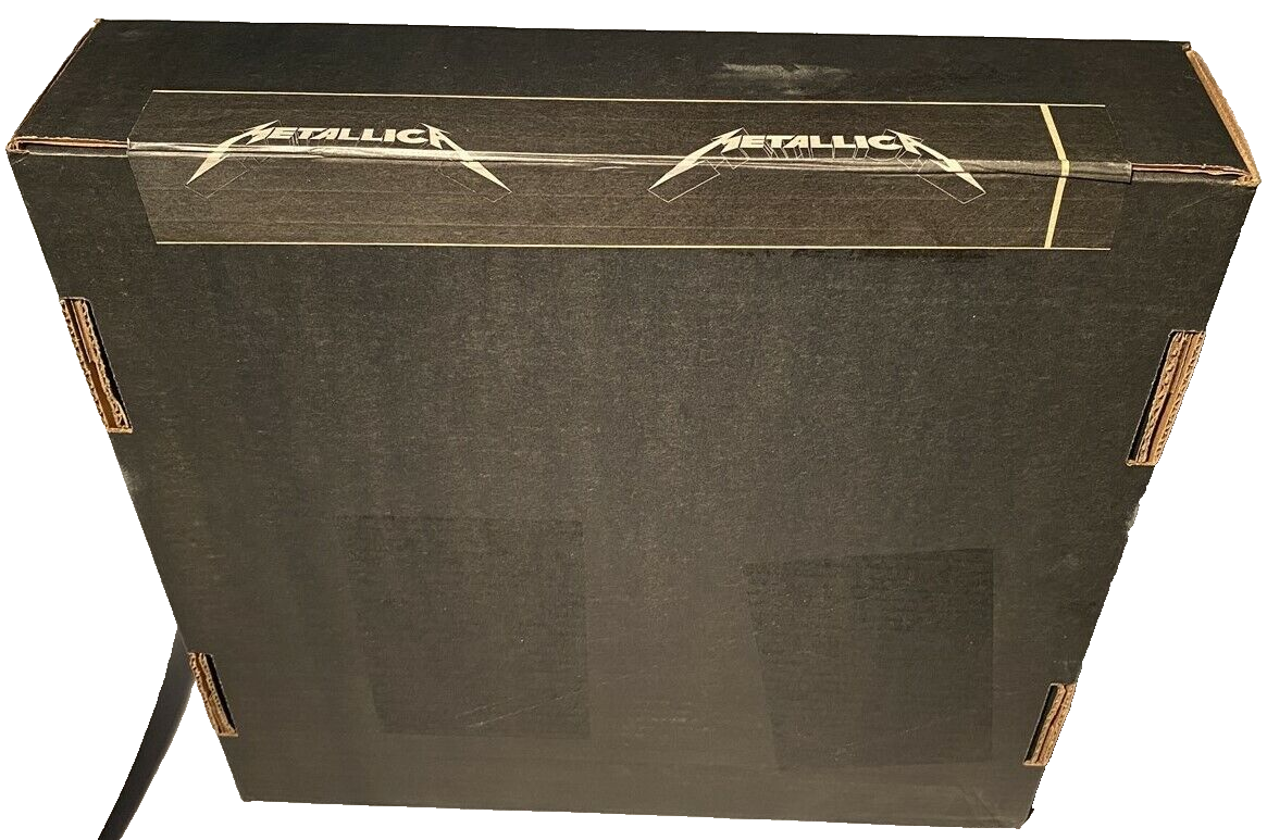 LP METALLICA The Black Album (6LPs BOX SET/14CDs/6DVDs/BOOK ETC