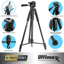  75" PROFESSIONAL LIGHTWEIGHT TRIPOD FOR CANON EOS REBEL 5D 6D 7D 60D 70D 80D T5