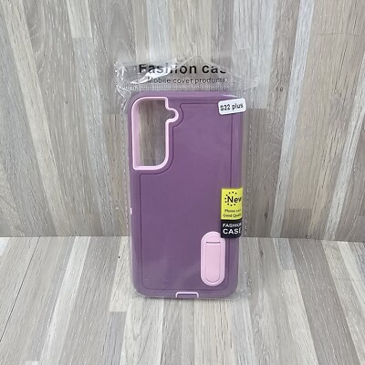 S22 Plus Fashion Case ~ Drop Plus ~ 2-tone Purple