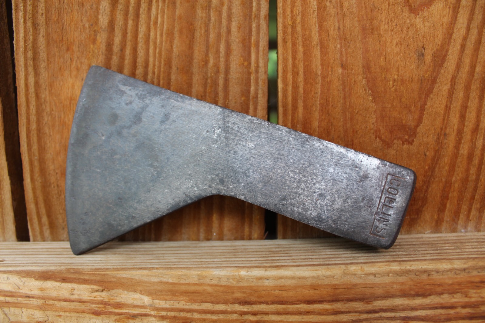 VINTAGE COLLINS AXE HEAD ONLY TOMAHAWK STYLE SINGLE EDGE 1LB. 8.6 OZ