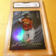 JOEY BART GIANTS 2019 BOWMAN PLATINUM PRESENCE ROOKIE RC # PP6 GRADED 10 L@@@K