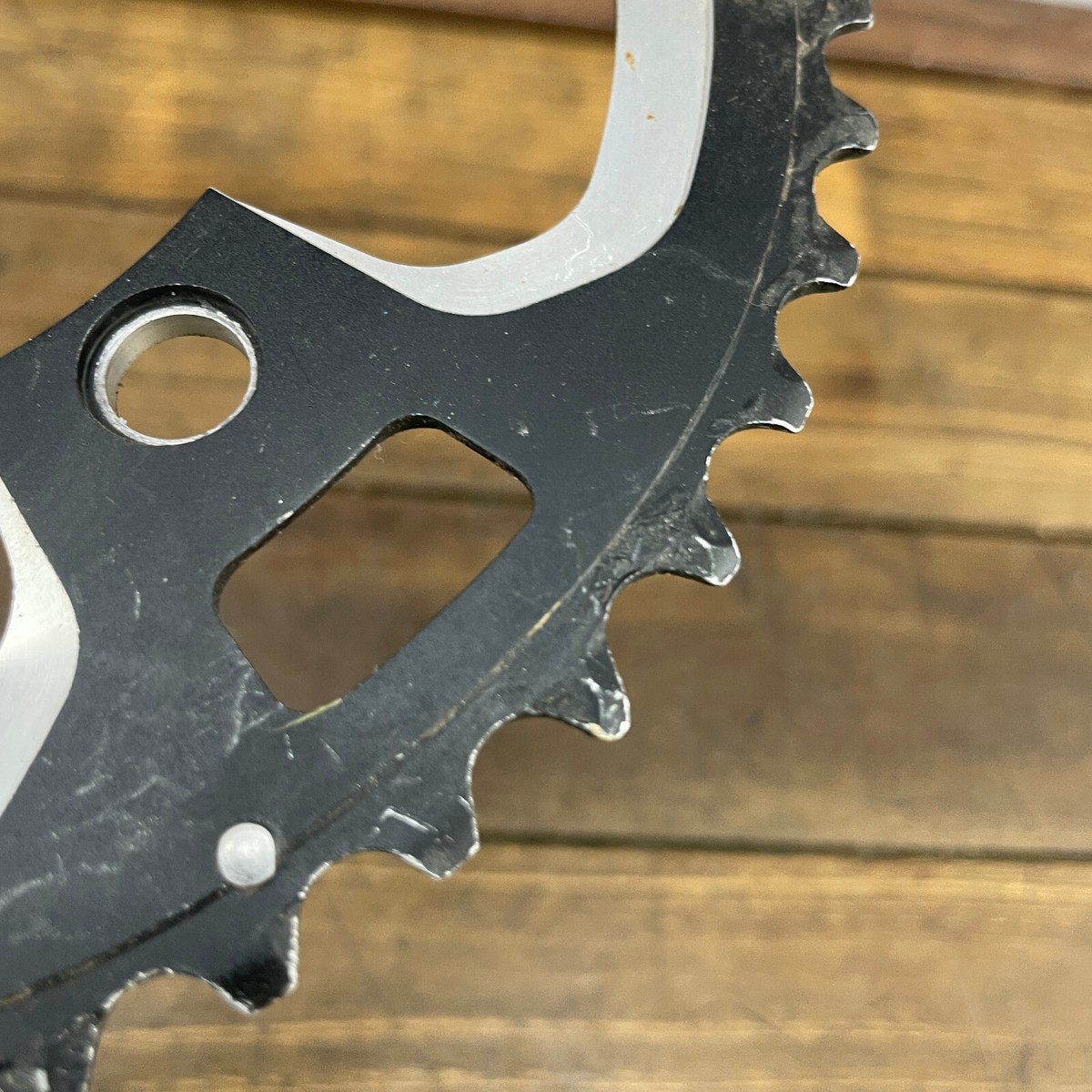 Vintage Shimano Chainring 44 Tooth 44t 4 Arm 104 BCD Mega 9