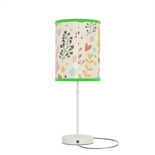 Lamp on a Stand, US|CA plug "Hearts and Rabbits" - Picture 94 of 121