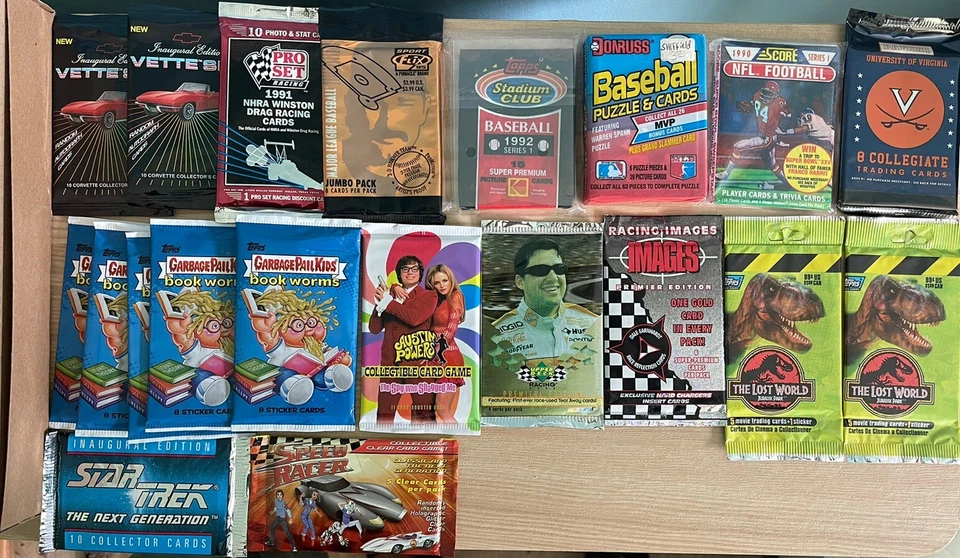 100 + 未开封卡片包 批量! + 免费的好东西! + 大量卡片套装! — 第 4/4 张图片