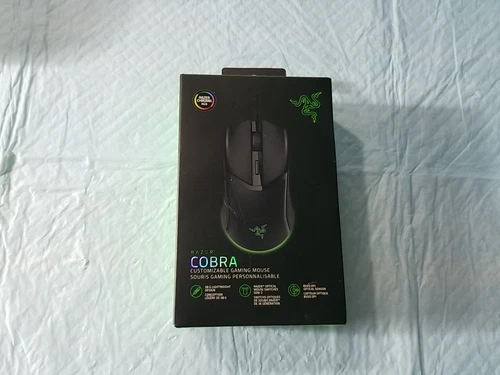 New Razer COBRA Customizable Gaming Mouse RZ01-04650100-R3U1