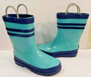 royal blue rain boots