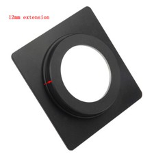 Copal 1 12mm Extension Lens Board 80x80mm For Horseman 4x5 VH 45FA 45HD Camera