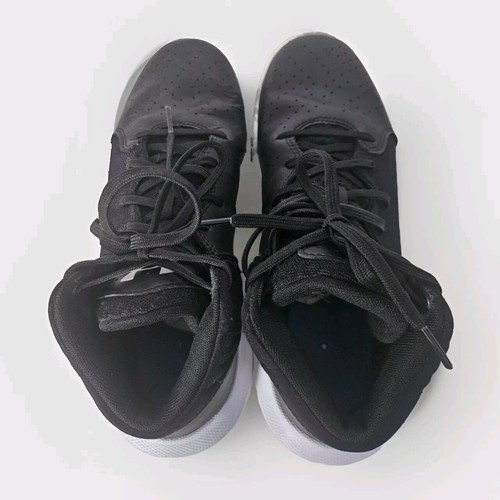 Under Armour Jet 21 Sneakers Unisex Mens 8 Womens 9.5 Athletic Mid Top Black - Picture 6 of 9