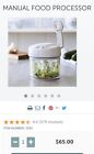 New In Box Pampered Chef Manual Food Processor #2581 Free Shipping