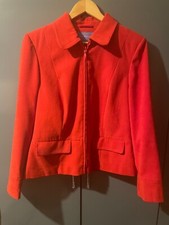 Autonomy Red Full Zip Jacket Size 14