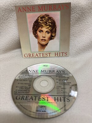Anne Murray's Greatest Hits CD - CD ONLY WITH FRONT PAPER INSERT!!!