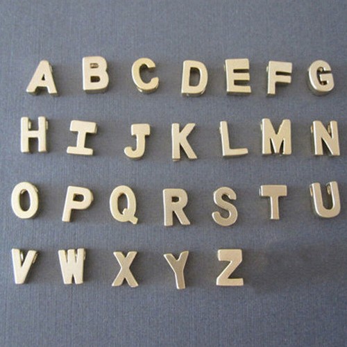 Women Unisex Letter A-Z Pendant Chain Necklace Charms Simple Metal Neck Jewelry - Picture 6 of 50