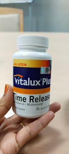 Vitalux Plus Time Release Multivitamin & Multimineral 30's FREE DHL SHIPPING - Picture 6 of 6