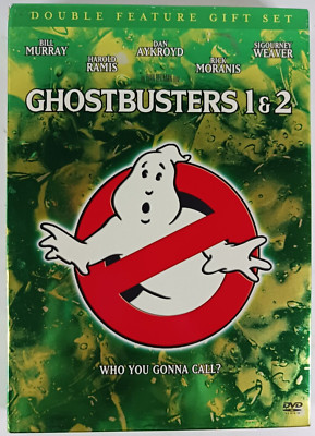 Ghostbusters Double Feature Gift Set Ghostbusters 1, 2 + Movie Scrapbook 2005