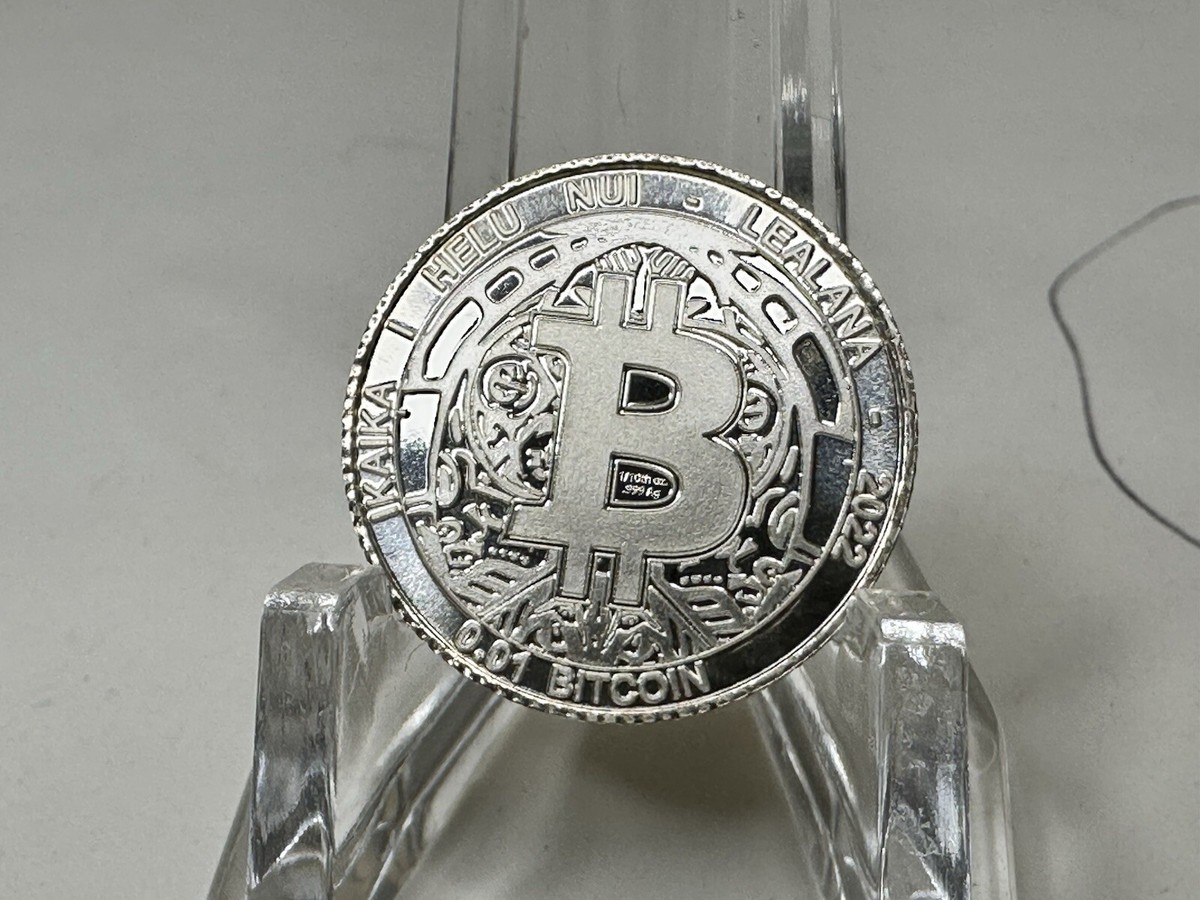 2021 Lealana 1/10th Oz Silver .01 BTC Buyer Funded Physical Wallet Coin  #271 | eBay