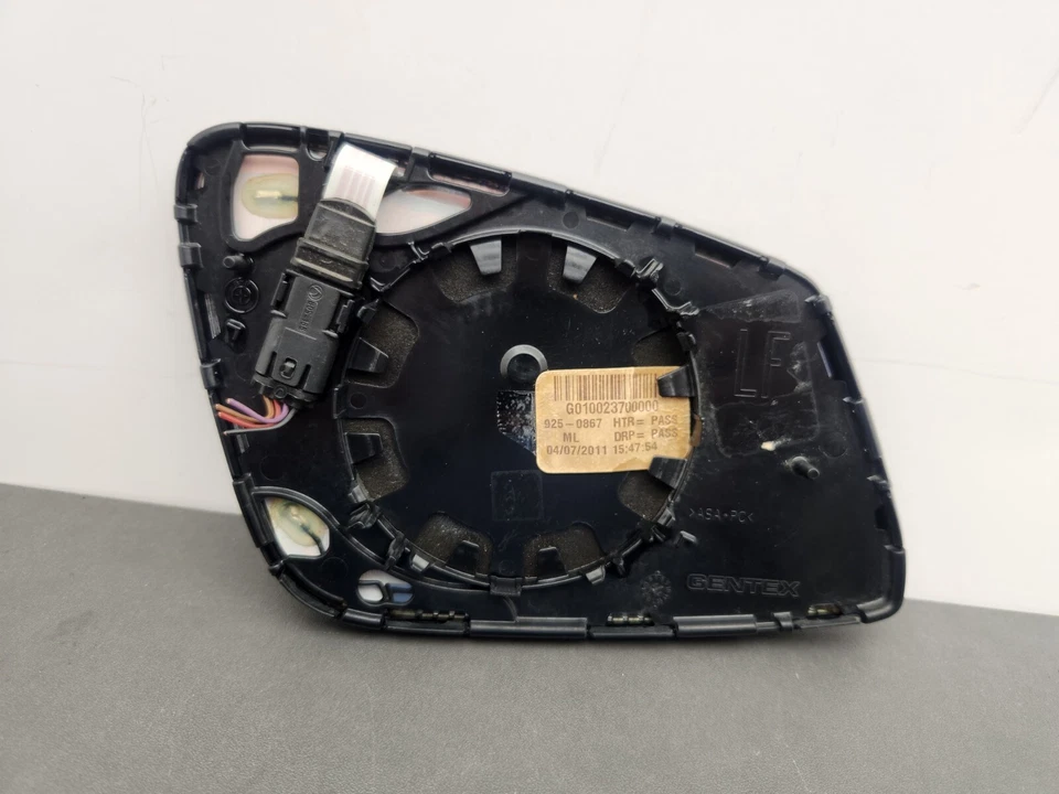 BMW Serie 5/6/7/ 2009-2017 lado del conductor atenuación automática espejo térmico vidrio OEM Foto 3 de 4