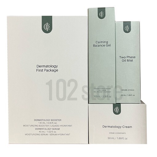 INCELLDERM【インセルダム】Basic Skincare 5Step INCELLDERM Dermatology Booster Serum Cream Oil-Mist Balance