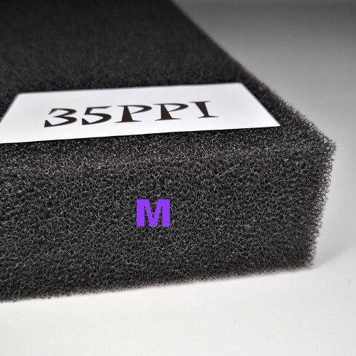 Acquario Bio Spugna S/M/L/XL Schiuma Filtro Media Pad per Pesci Serbatoio Sump Pond - Foto 26 di 32