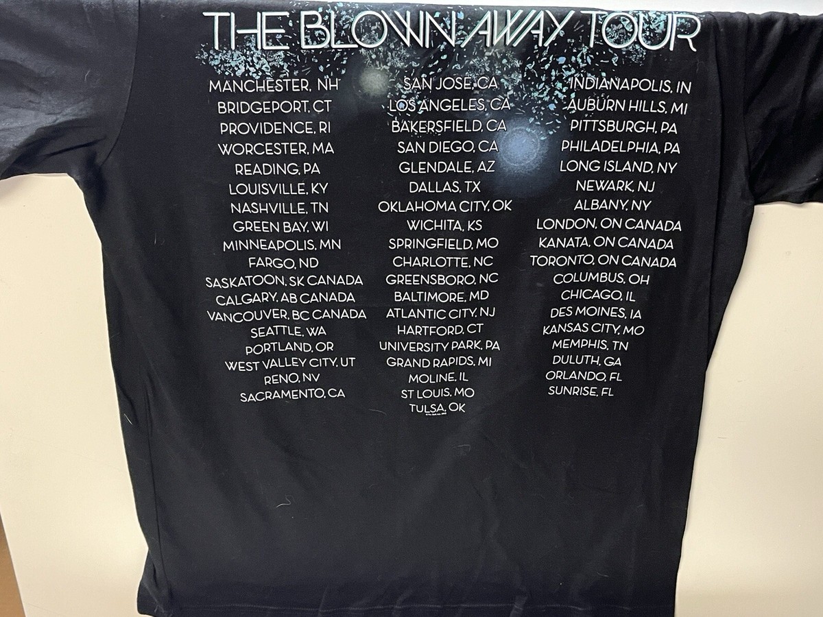Carrie Underwood Blown Away Concert T-shirt Actual Concert