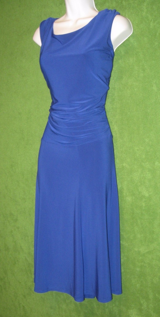ralph lauren blue pleated dress Polo Ralph Lauren Sleeveless Pleated Dress In Blue