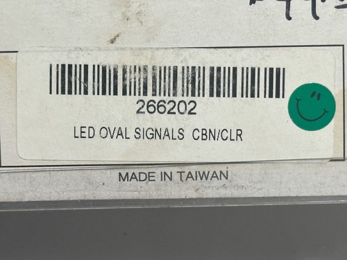 BIKEMASTER Motorcycle LED Universal Oval Mini Turn Signals (266202) - 第 10/10 張圖片