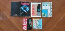 Final Fantasy 1 I Nintendo NES RPG Game Complete CIB Box Map Chart Manual lot ! 