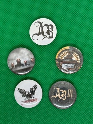 Set of 5 Badges - Alter Bridge - 25mm badges - Handmade - Metal 