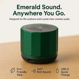 Mini Bass Metal Portable Bluetooth Speaker