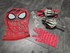 Spiderman WEB SHOOTERS Gloves And Mask Pretend Play Toy Costume Dress Up
