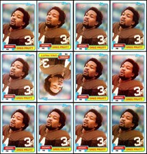 1981 Greg Pruitt (18) Card Lot - MUST-HAVE ITEM – ONLY TODAY!